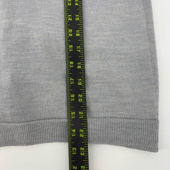 Lululemon Tied To You Sweater Size 4 Heathered Gray Wool Long Sleeve *Read* - Picture 8 of 8